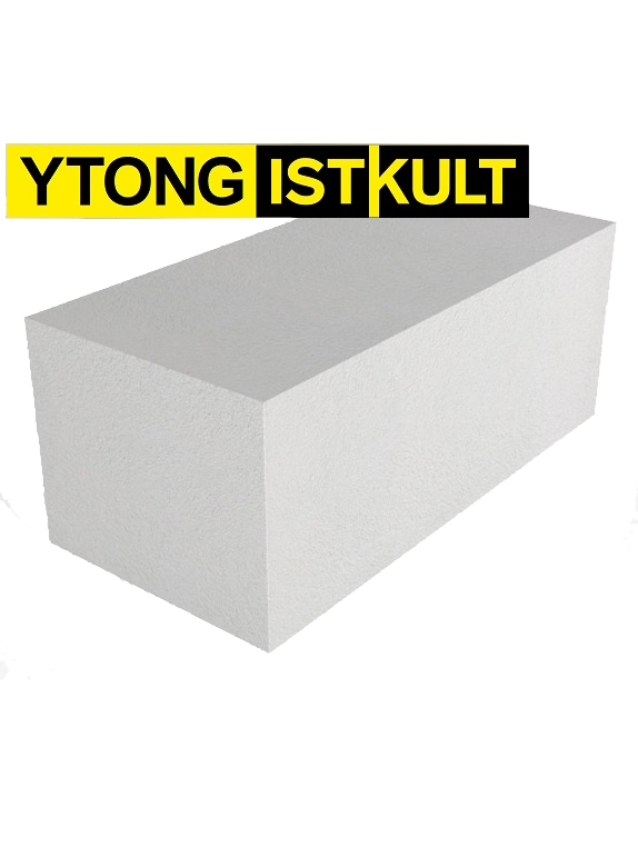 Блок газобетонный стеновой 625*400*250мм В3,5 D500кг/м3 Ytong